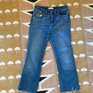 Madewell Flea Market Flare Jeans size 29.